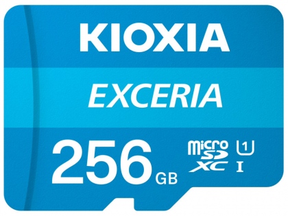 Thẻ nhớ MicroSD 256GB Kioxia Exceria 100/15 MBs0